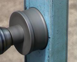 Making penetration holes using a Tungsten Carbide hole cutter
