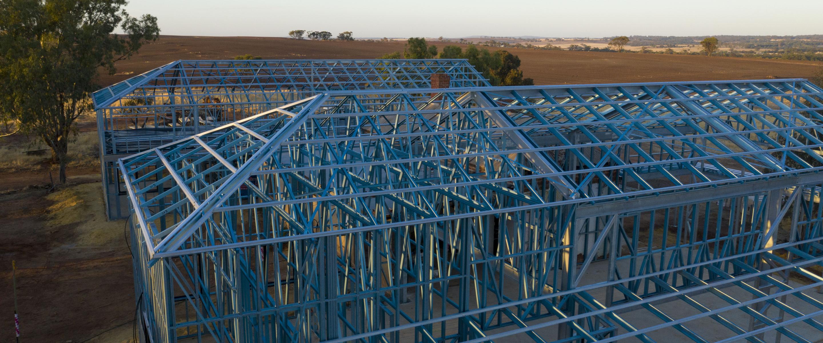 Hamptons Farmhouse - Frames made from TRUECORE® steel