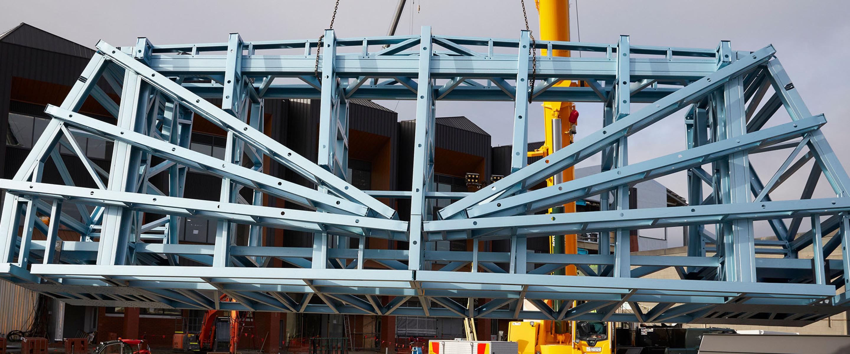 Front of frames horizontal