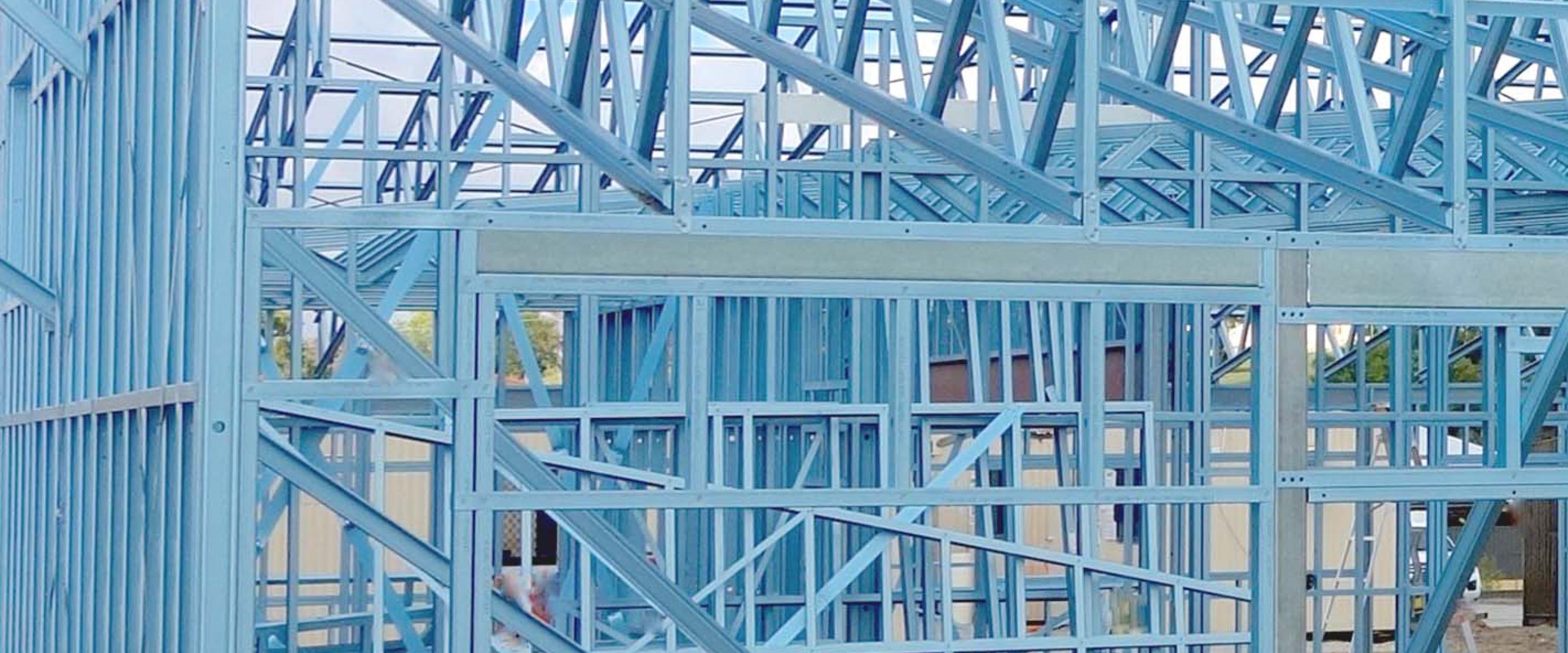 Smartsteel Frames uses framing made from TRUECORE® steel