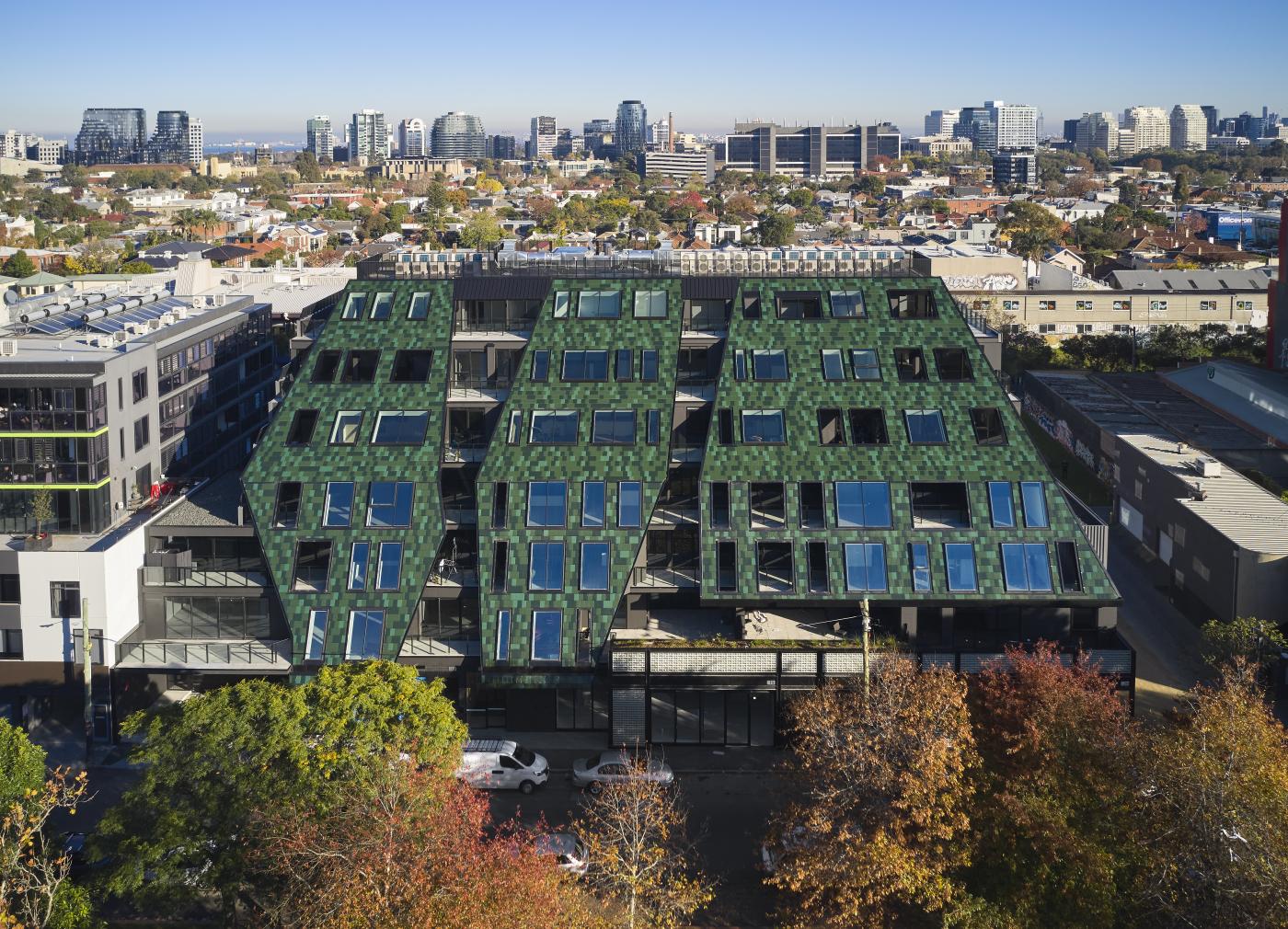 Viridi Apartments, Prahran. LGS framing made from TRUECORE<sup>®</sup> steel