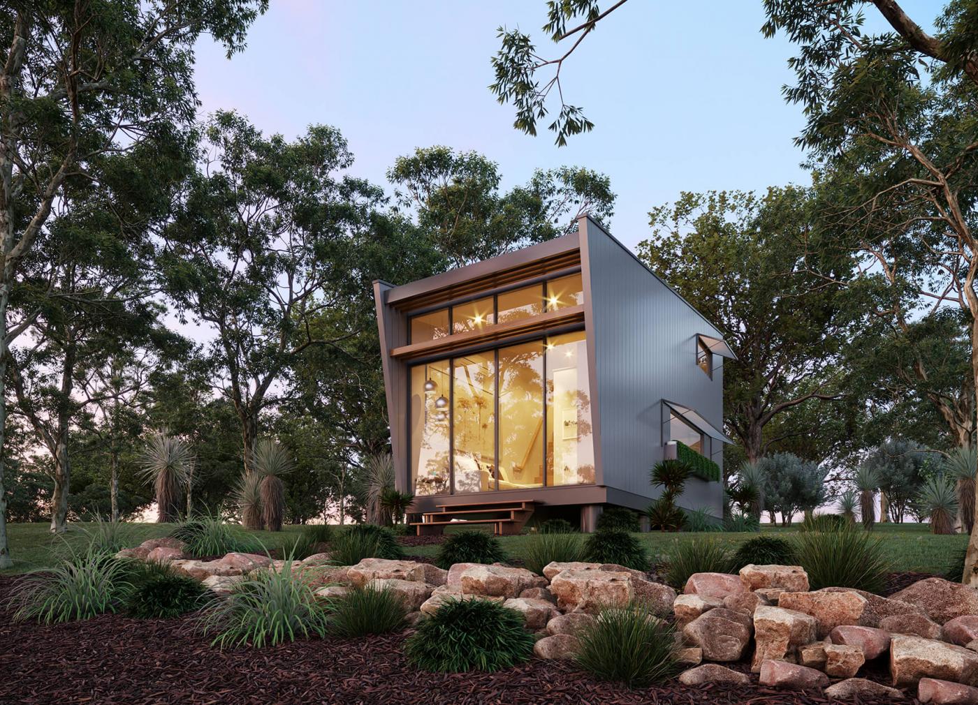 Tiny Homes by Summit Modular made from TRUECORE steel