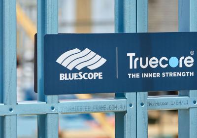 TRUECORE<sup>®</sup> steel logo shot
