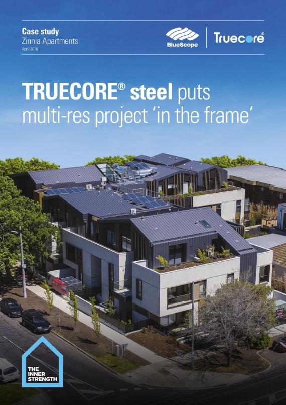 Dynamic Steel Frame Zinnia apartments TRUECORE steel case study thumbnail