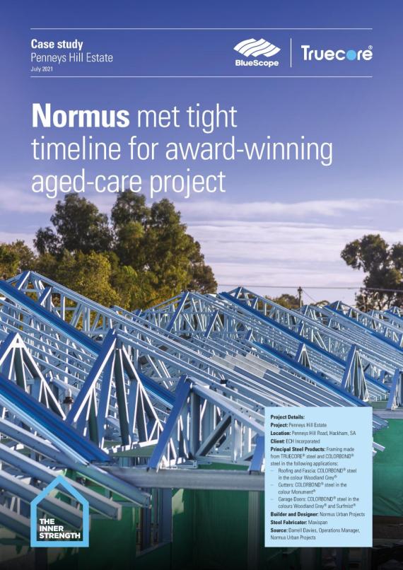 Normus Urban Projects Penneys Hill Estate TRUECORE steel case study thumbnail