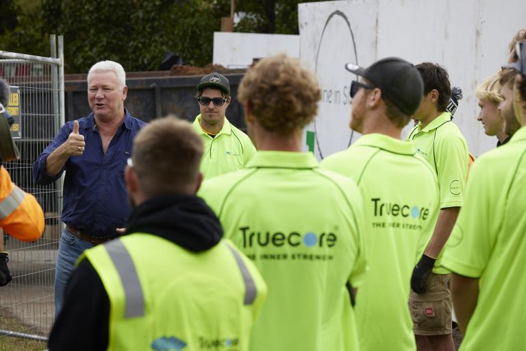 TRUECORE® steel on The Block in 2023
