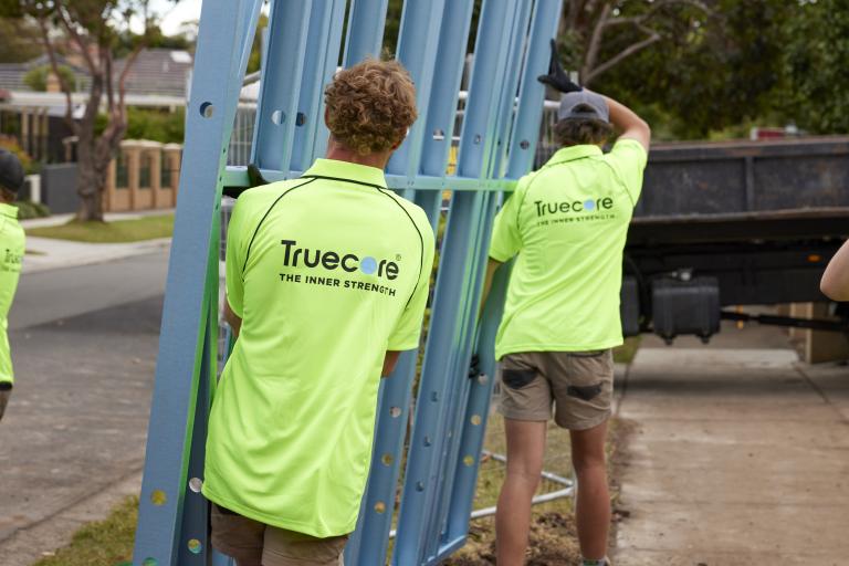 TRUECORE® steel on The Block in 2023